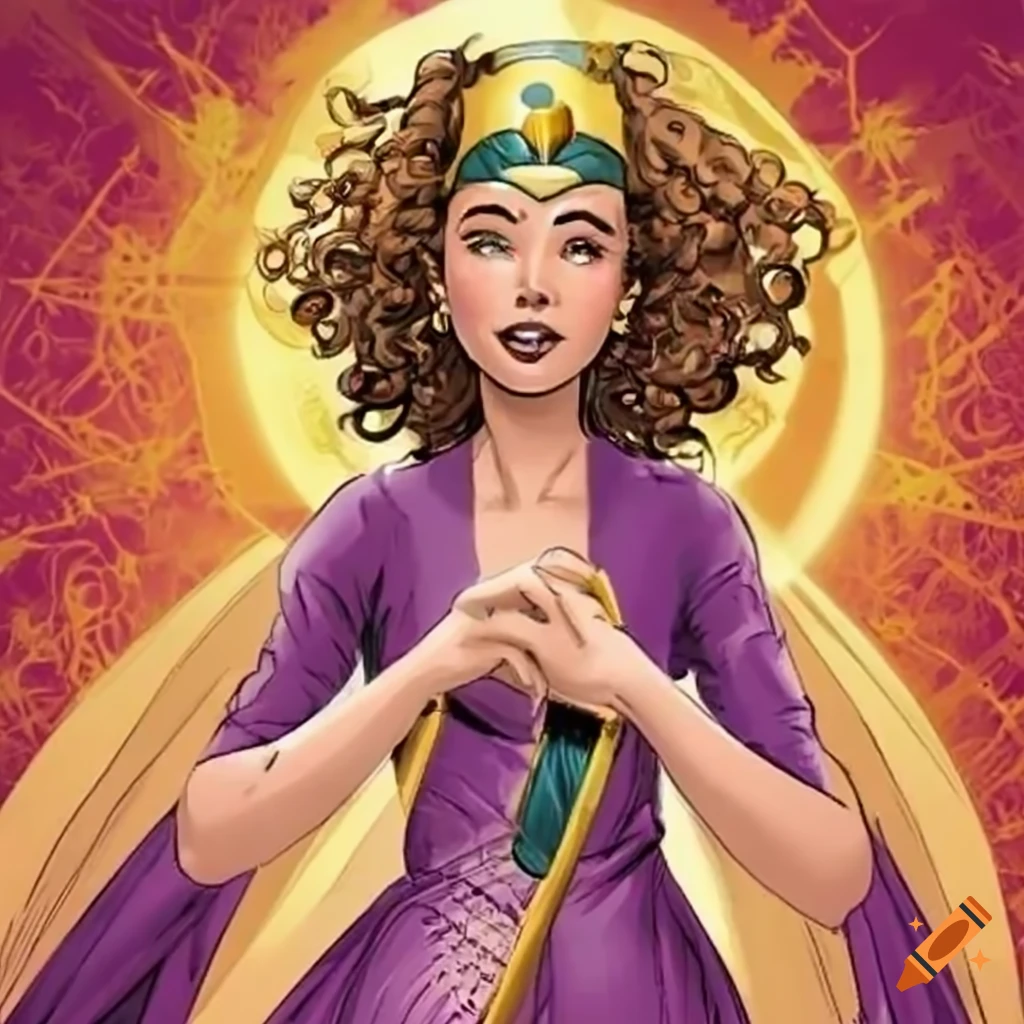 June is a heavenly superhero named after the month she is based on; her