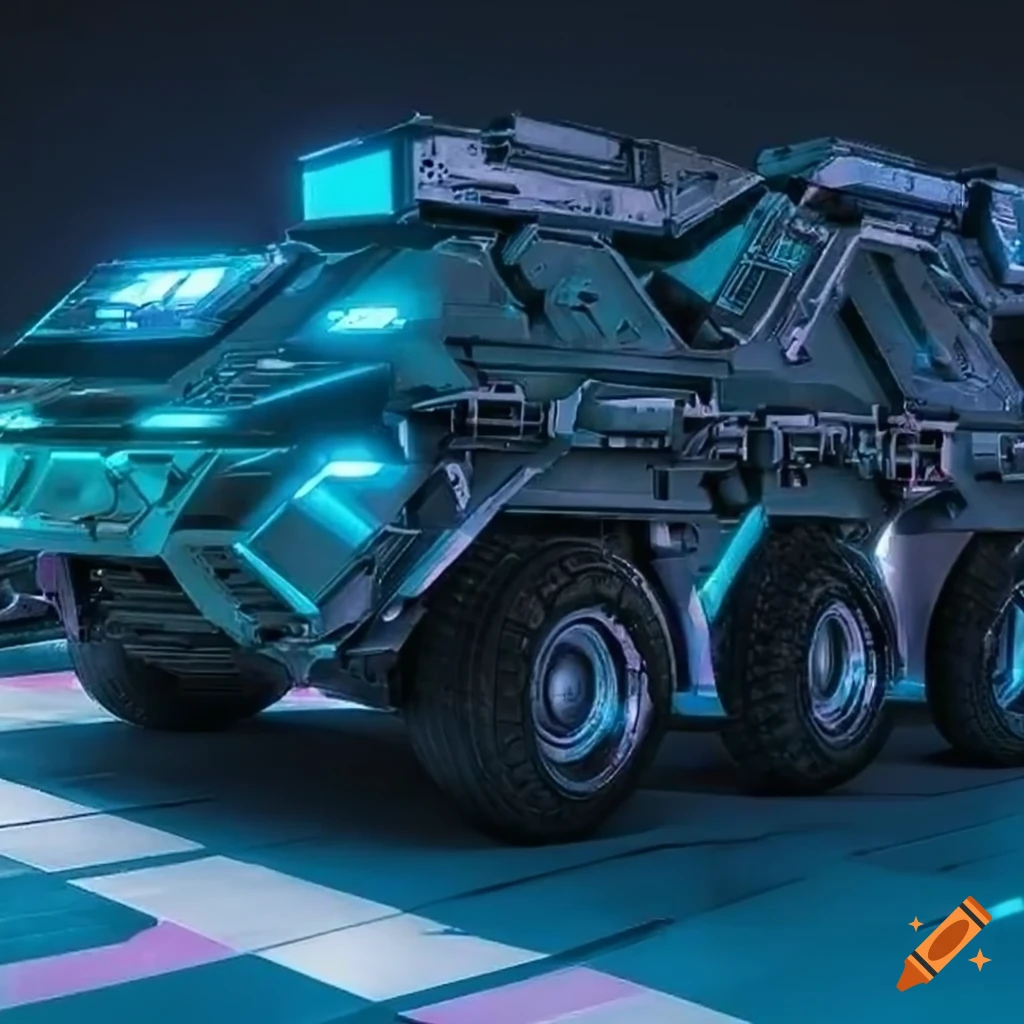 futuristic military vehicles