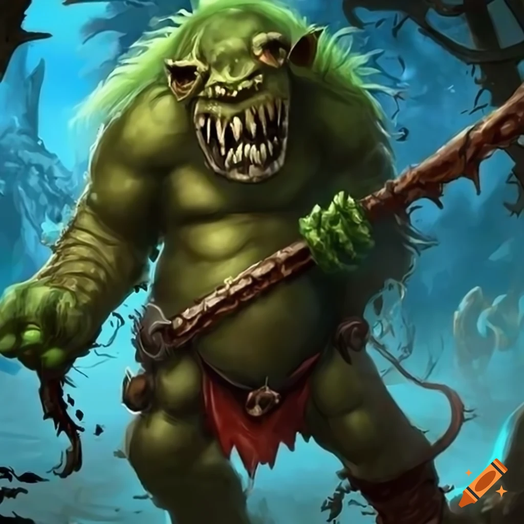 Troll warhammer fantasy on Craiyon