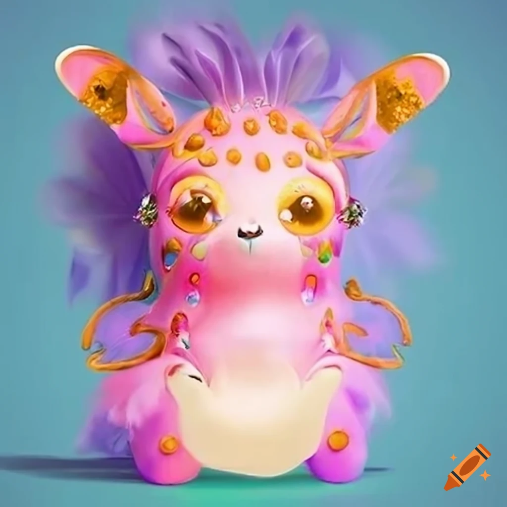 Create an imaginary animal called the butterfluff is a delicious and