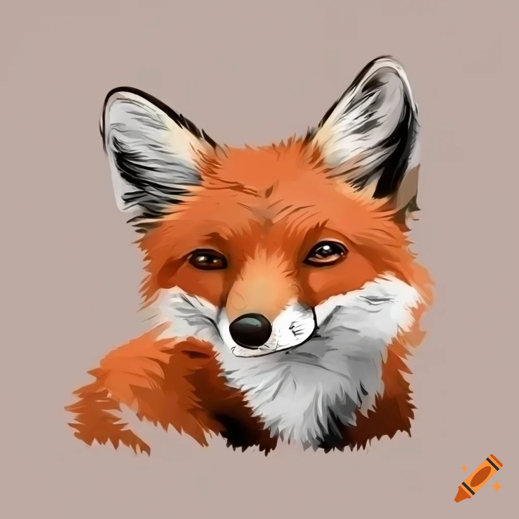 fox head clip art