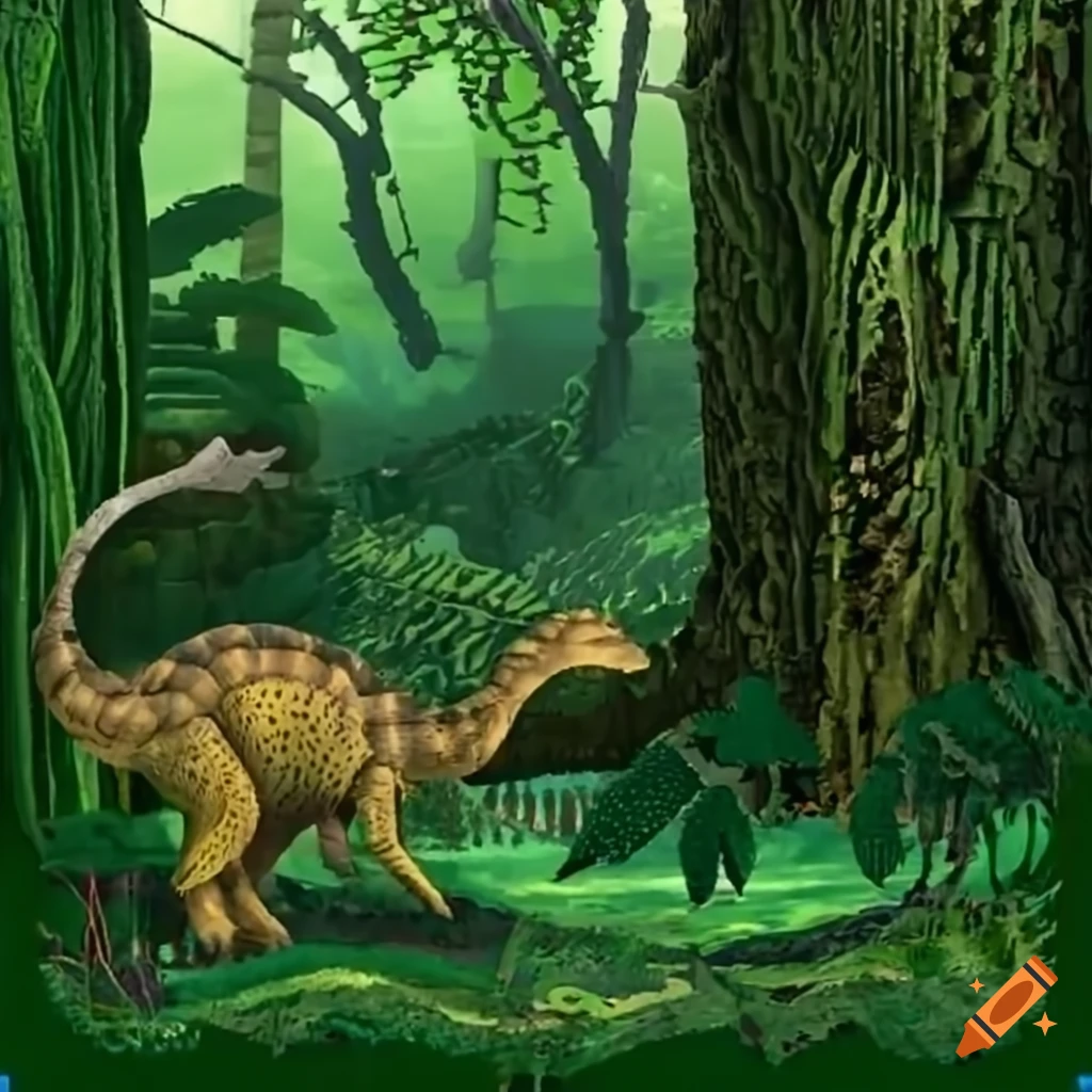 Elusive jungle biome on Craiyon