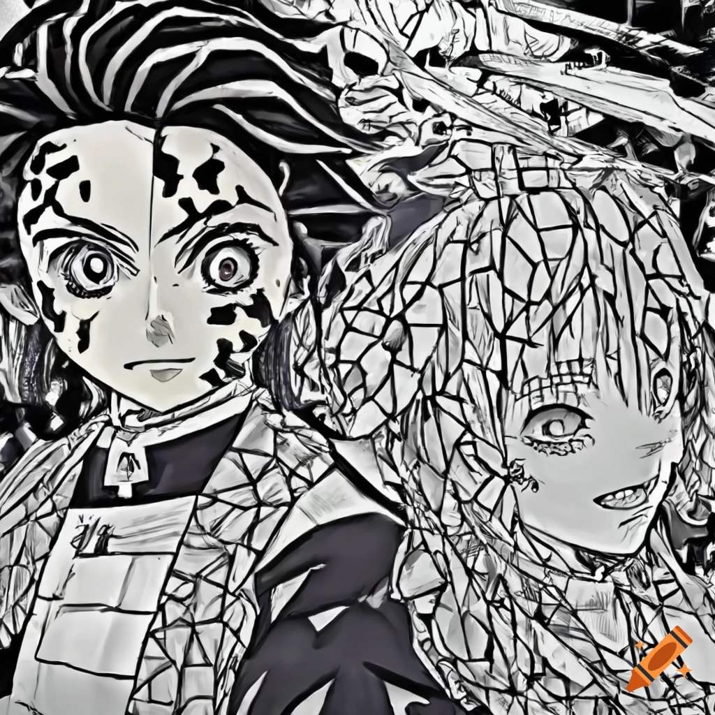 Light in the Darkness 》 • Tanjiro manga coloring : r/KimetsuNoYaiba