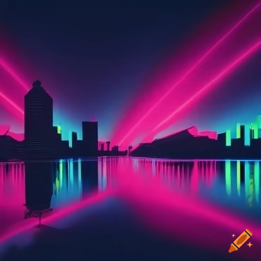 Image size 1920x1080 px. style: computers, neon, programming, new retro