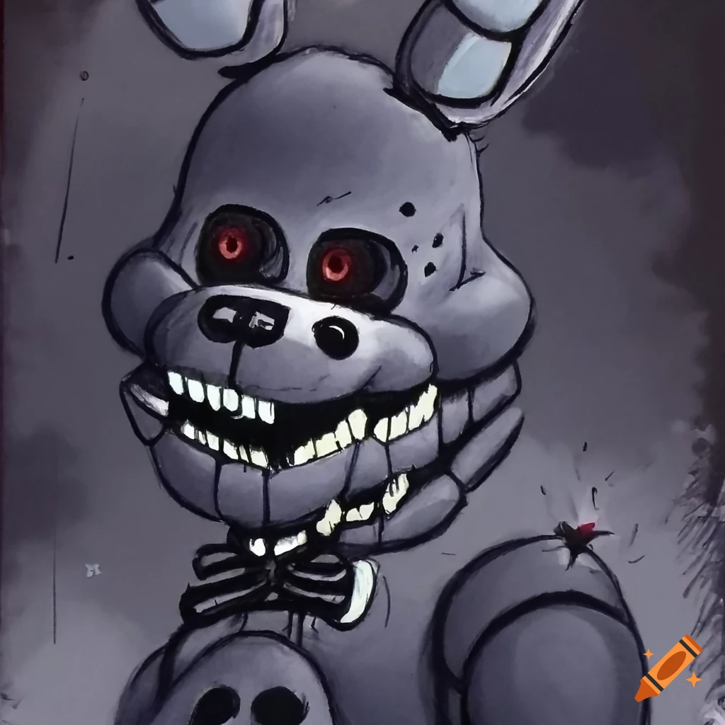 Withered Freddy x withered Bonnie  Fnaf drawings, Fnaf comics, Fnaf art