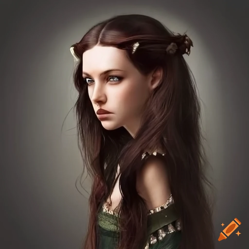 The Sims Resource - Ye Medieval - Marguerite Hairstyle