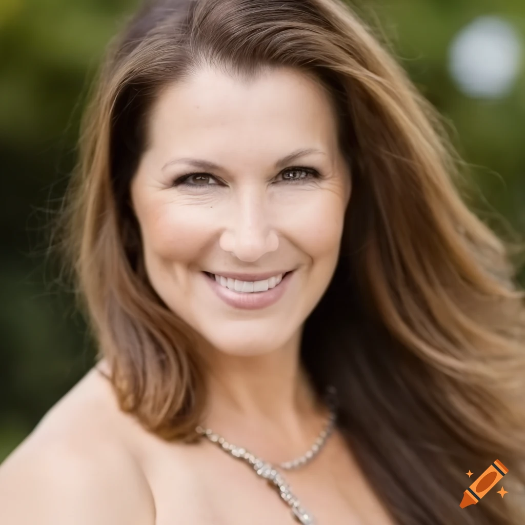 upper-image-of-a-beautiful-woman-in-her-40s-with-light-brown-hair-and