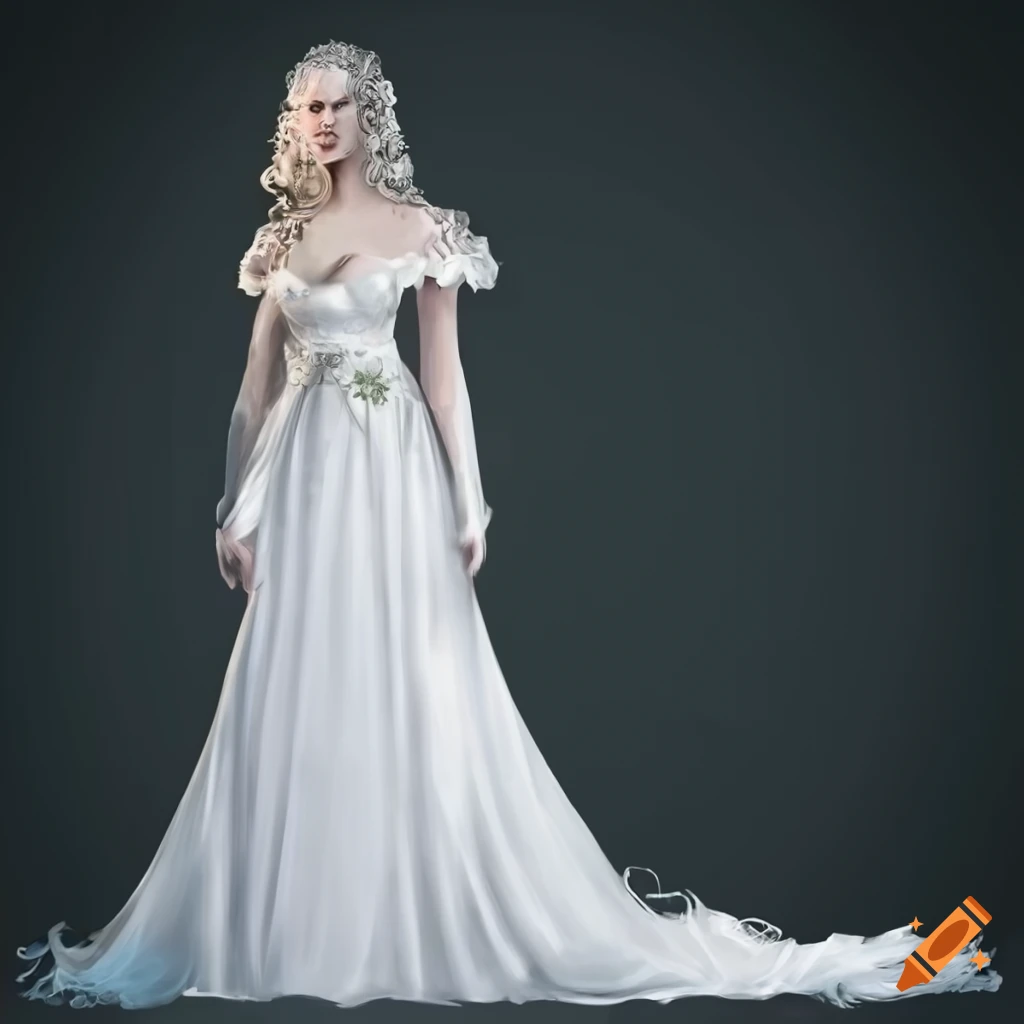 viking wedding dress