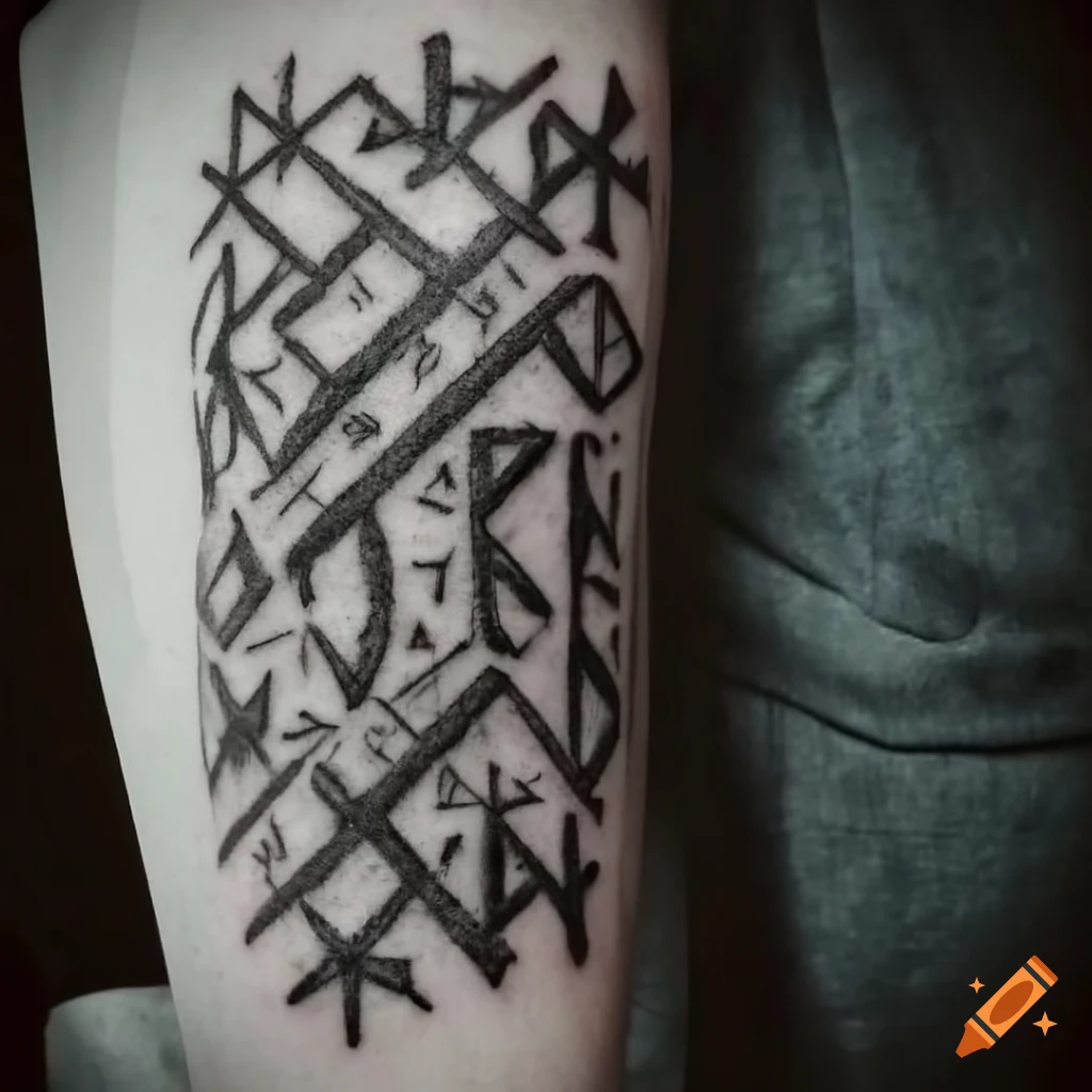 Rune tattoo 3 by Blotsven on DeviantArt