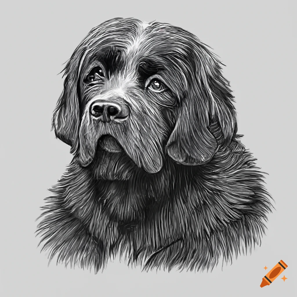Draw a Dog From a Photograph