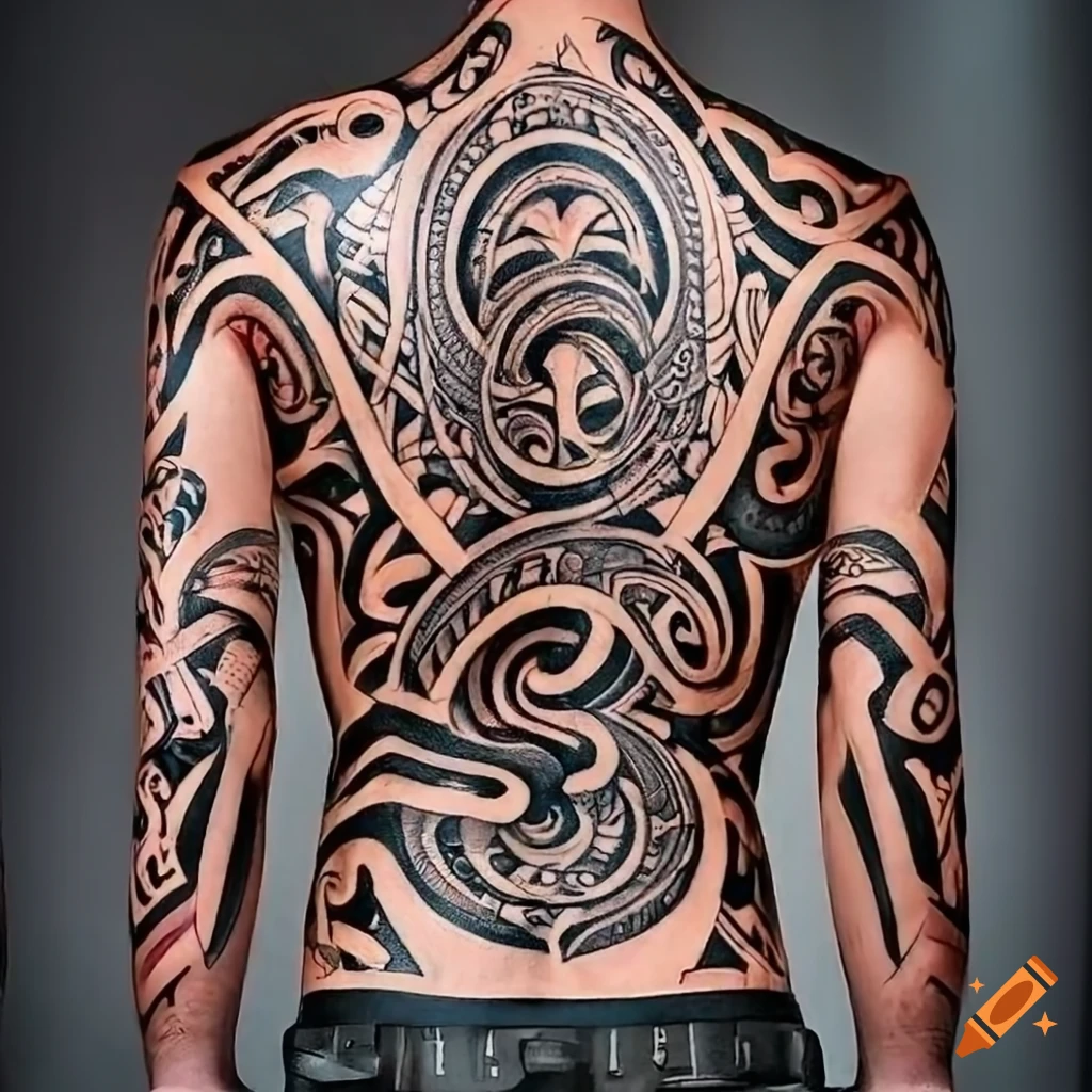 tribal pattern tattoo