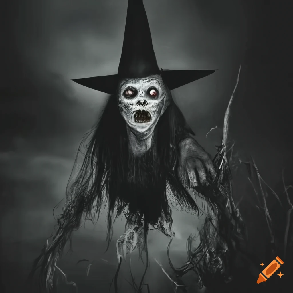 scary pictures of witches