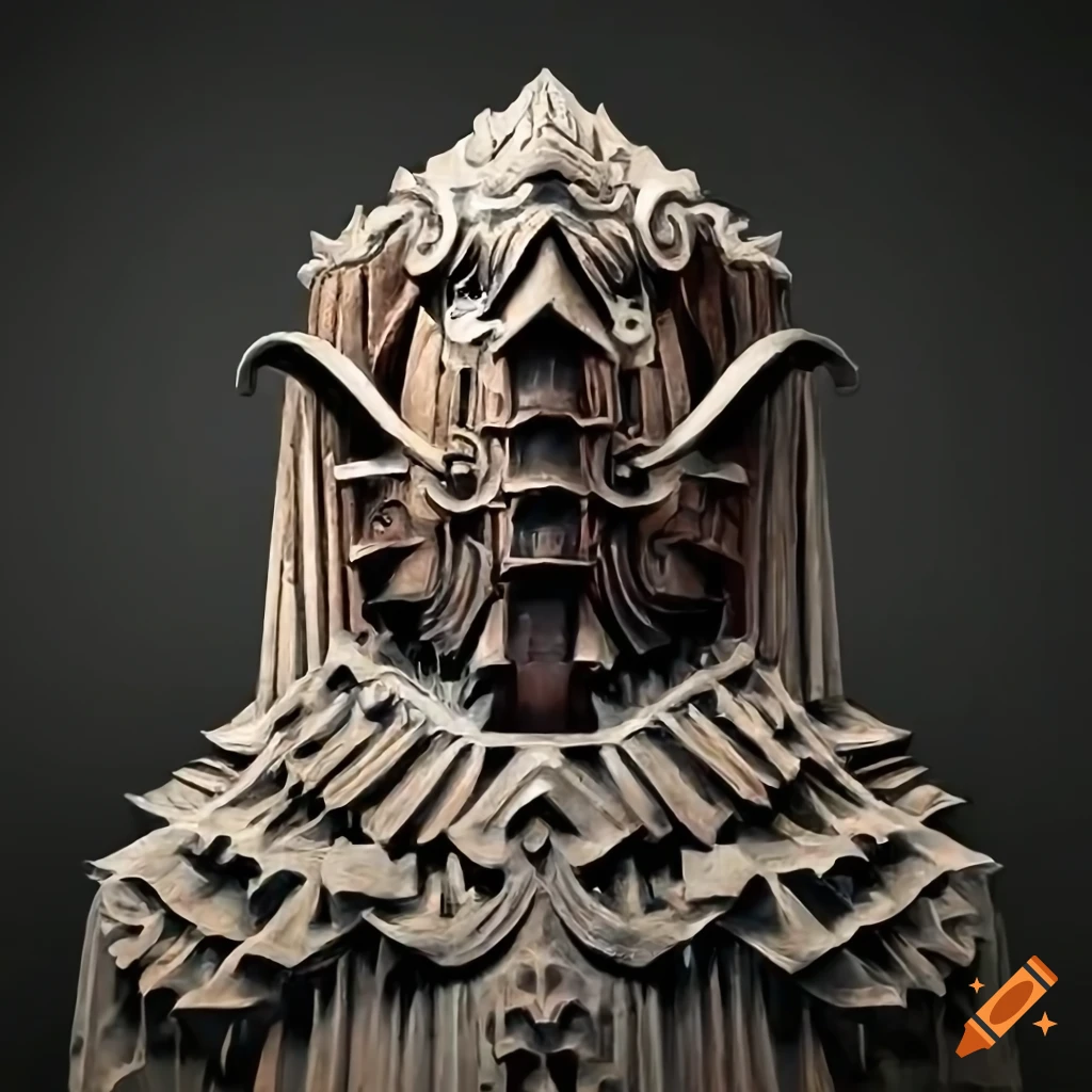 โArchitectural Stave carvingโ-Style, hd Zelda game, ๐ด sculpture ...
