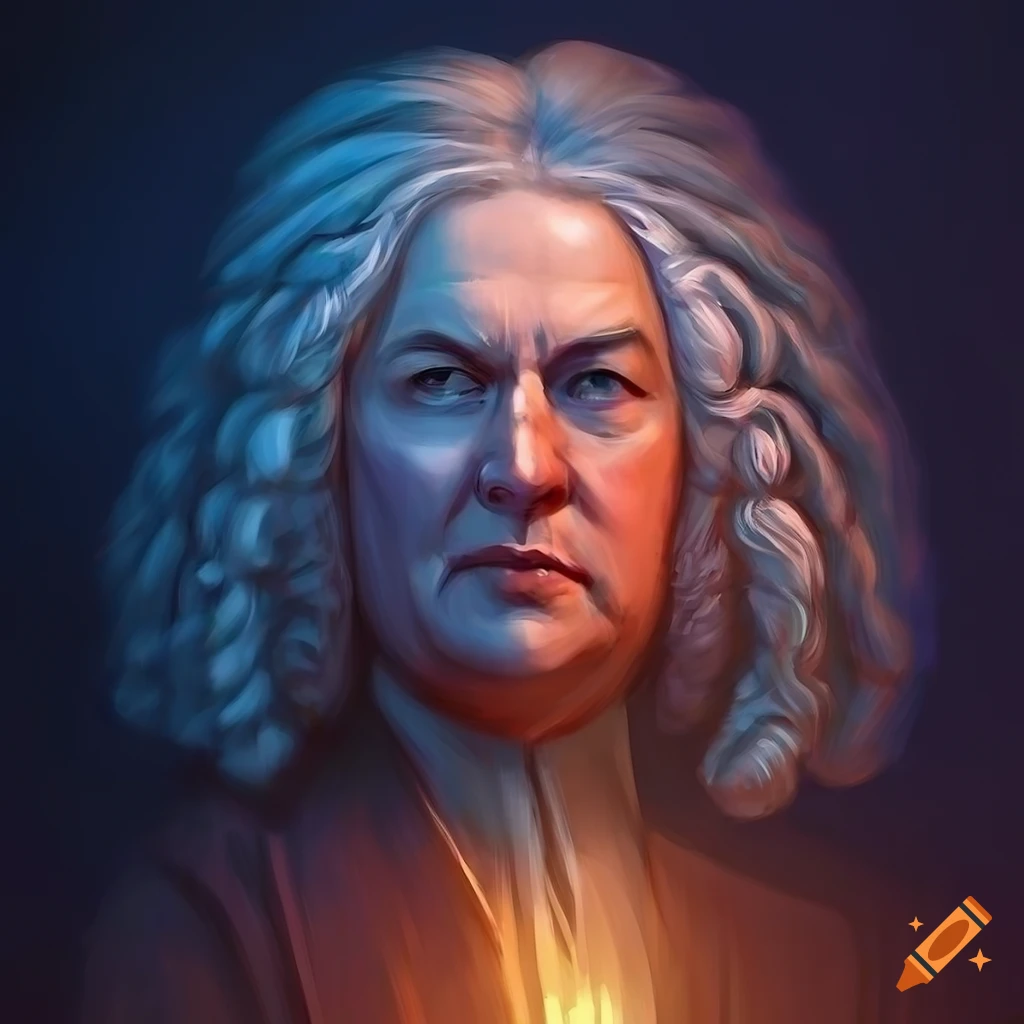 Johann sebastian bach, ethereal lighting , soft focus , highly detailed ...