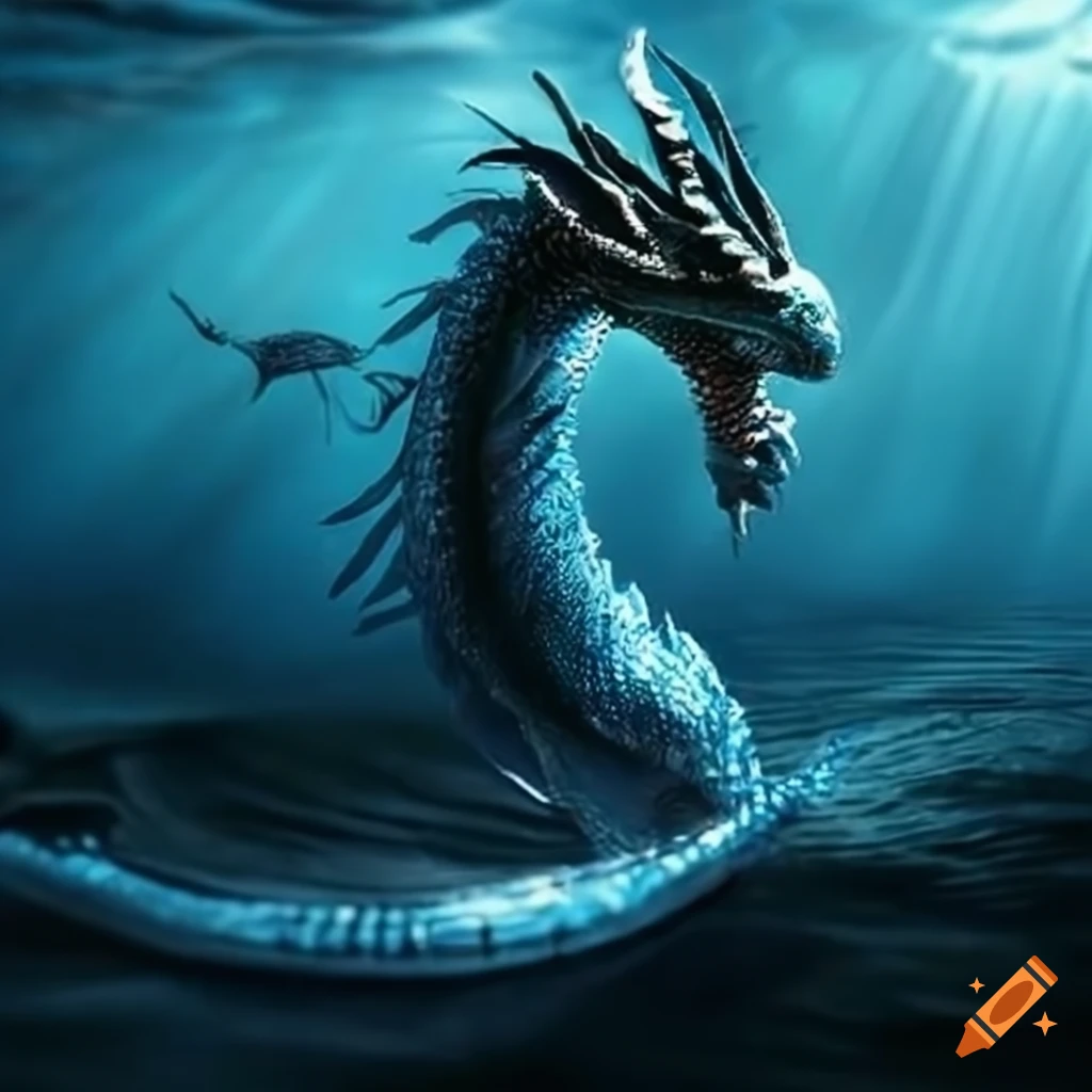 Dragon In Water