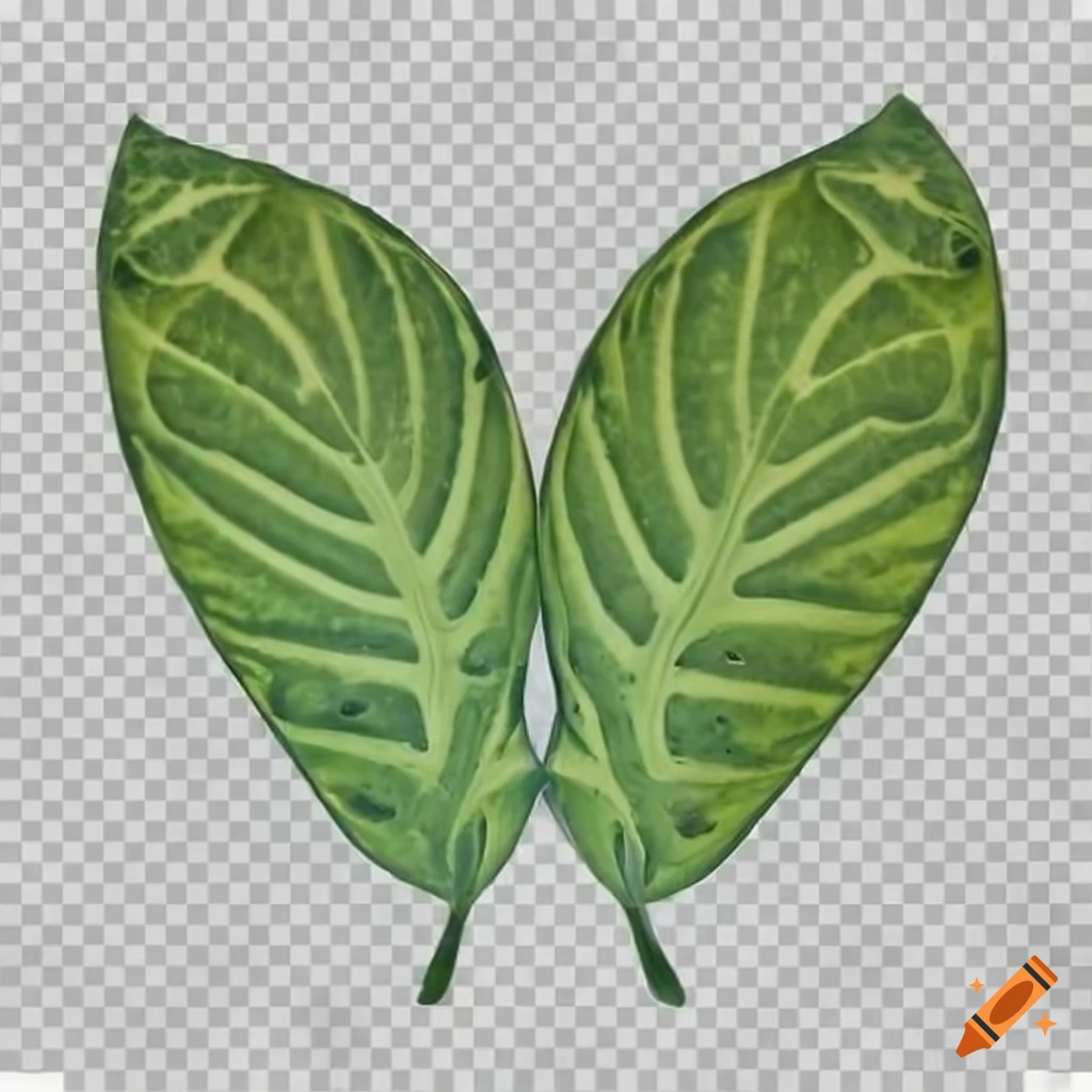 Cheese plant leaf