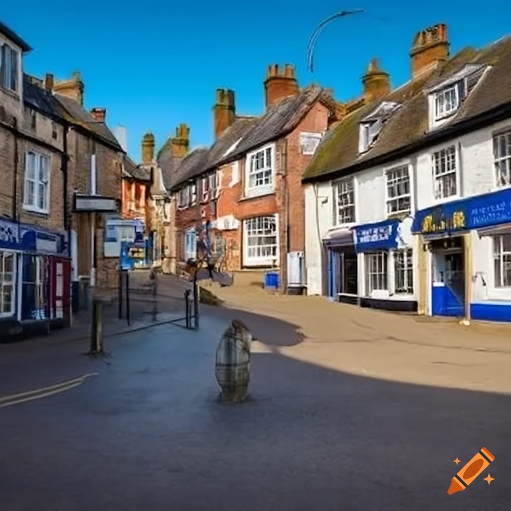 Beaminster town centre