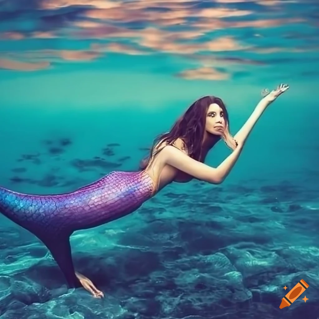 Deep Sea Creature Mermaid Tail