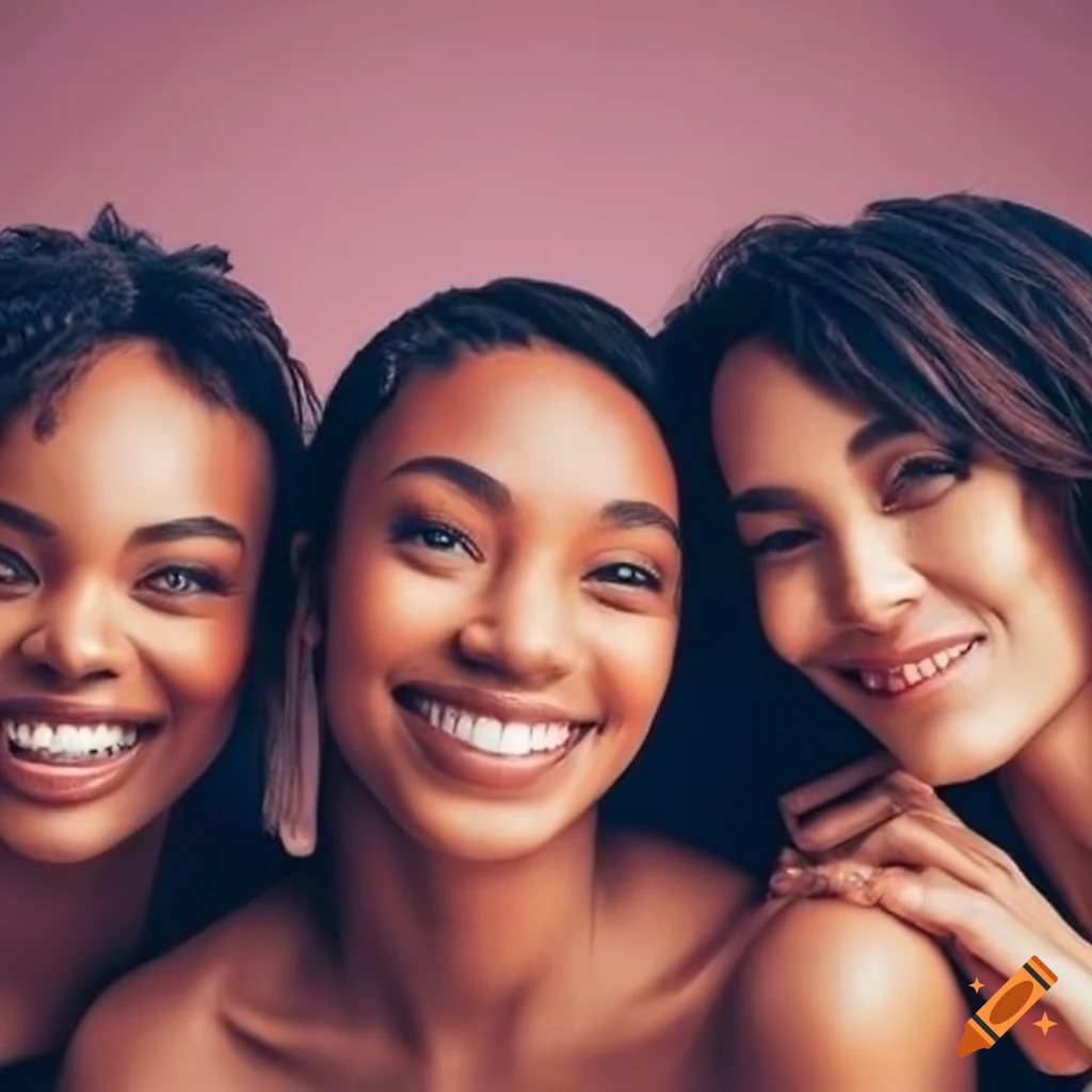 diverse group of women smiling