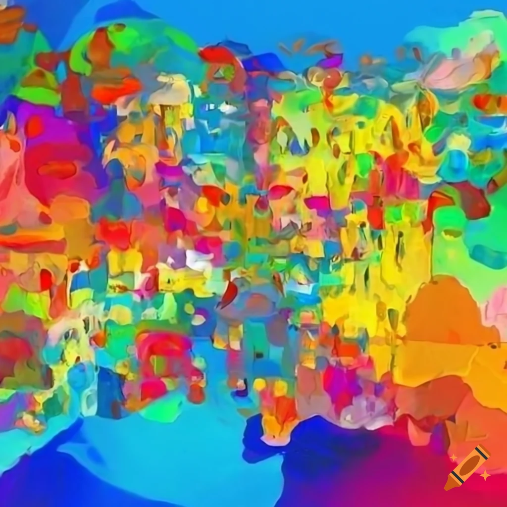 Community-created maps on Craiyon