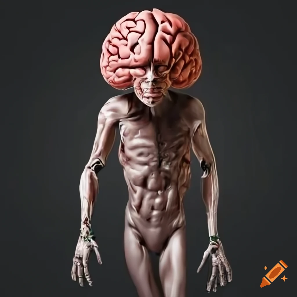 Realistic Human Brain Life Size, Anatomical Accurate 