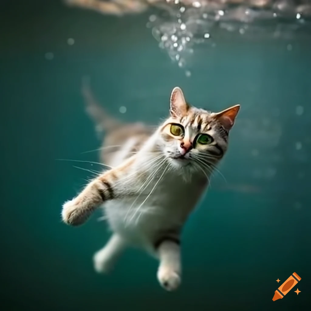 Cat jumpin in the water! #therian#fyp#cattherian#viral#trending
