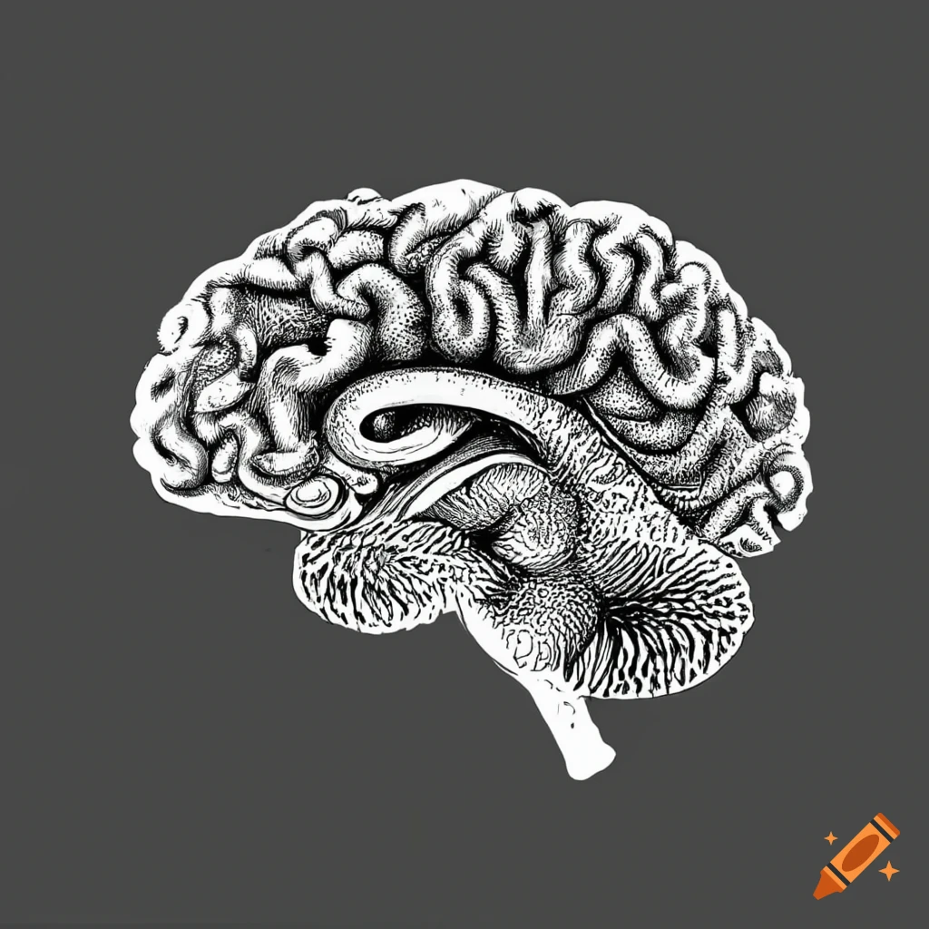 Head-anatomy (realistic) Art Print by When Ed jogs | Society6