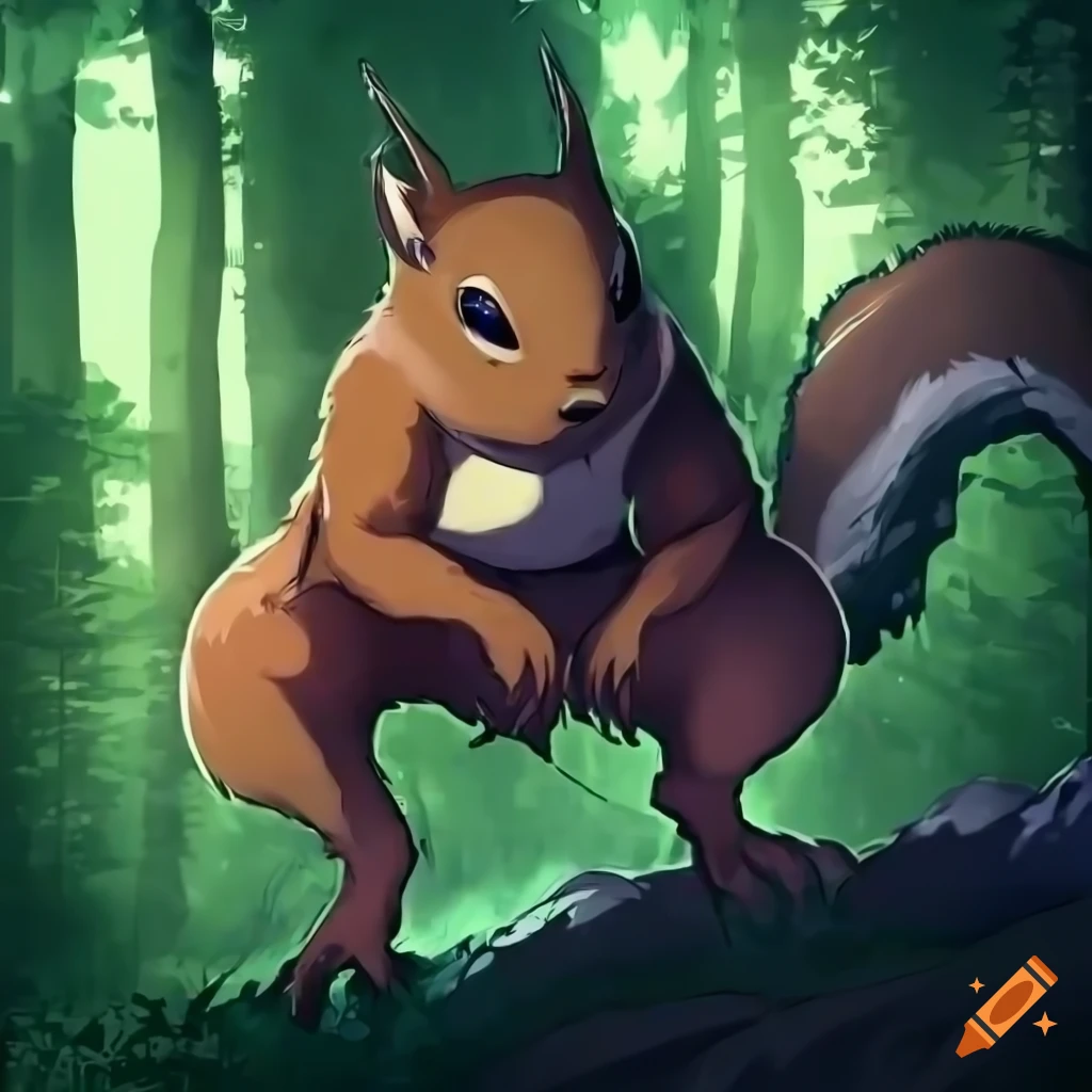 Anime pfp of whimsical squirrel - Animal pfp Deluxe (@pfp) | Hero