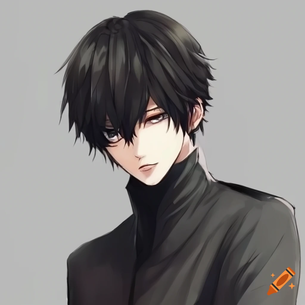 Popular Anime Hair in Black