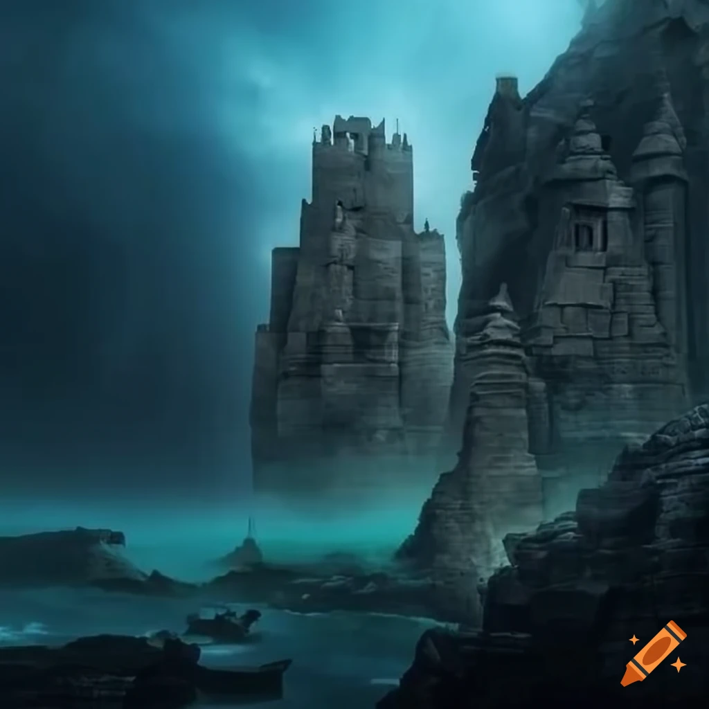 Thundergate citadel: carved into a cliff, this imposing fortress-like ...