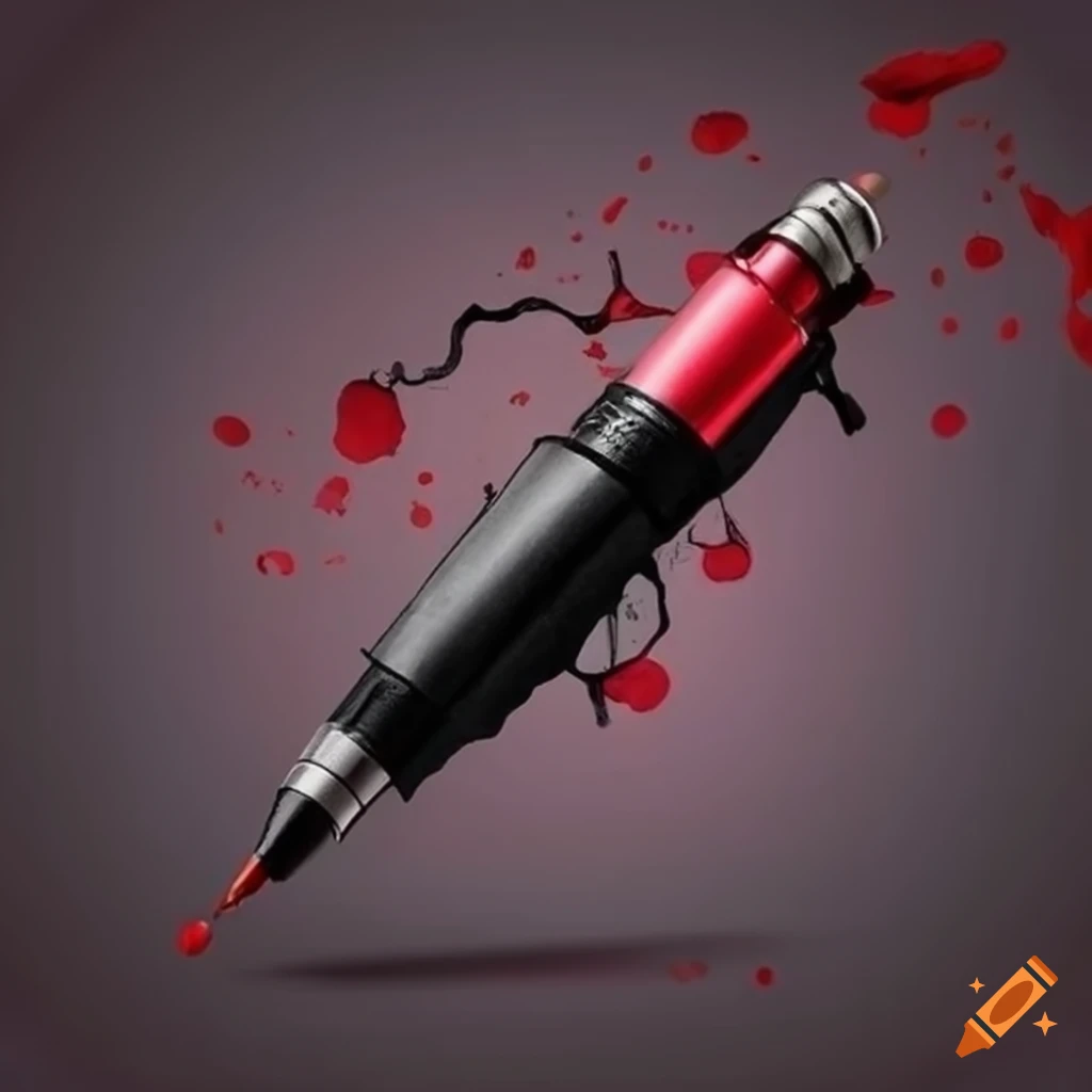 Tattoo pen Black and White Stock Photos & Images - Alamy
