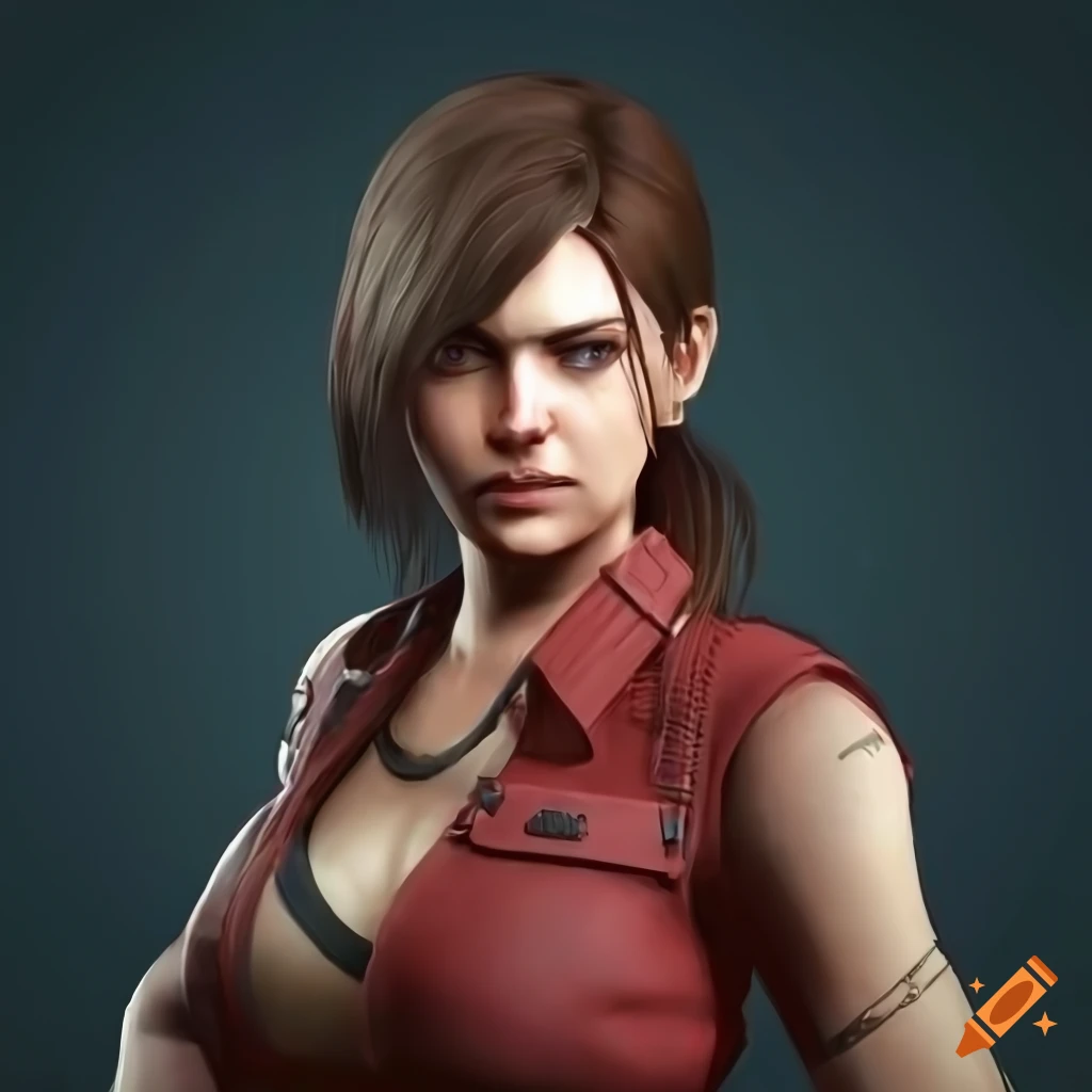 Claire redfield, high resolution, detailed digital art, realistic