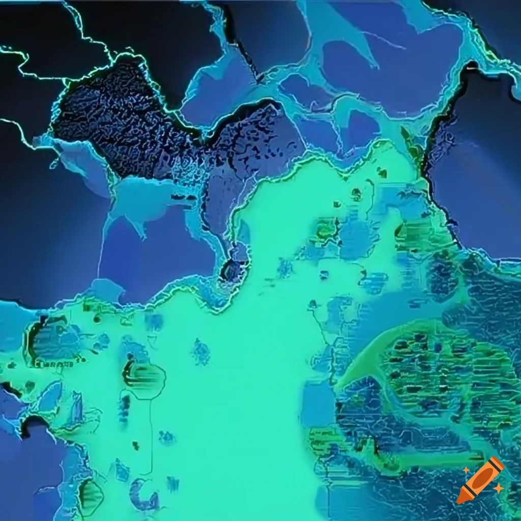 Dynamic map filled