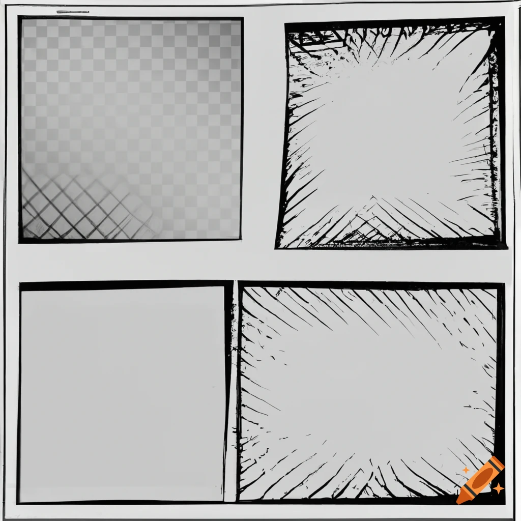 Blank comic book pages, blank comic book template, blank pages