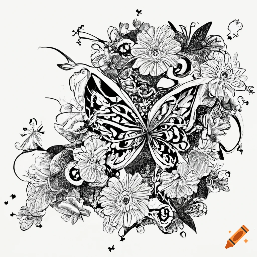 31 Beautiful Half Butterfly Half Flower Tattoo Ideas - tattooglee |  Butterfly tattoos for women, Butterfly with flowers tattoo, White butterfly  tattoo