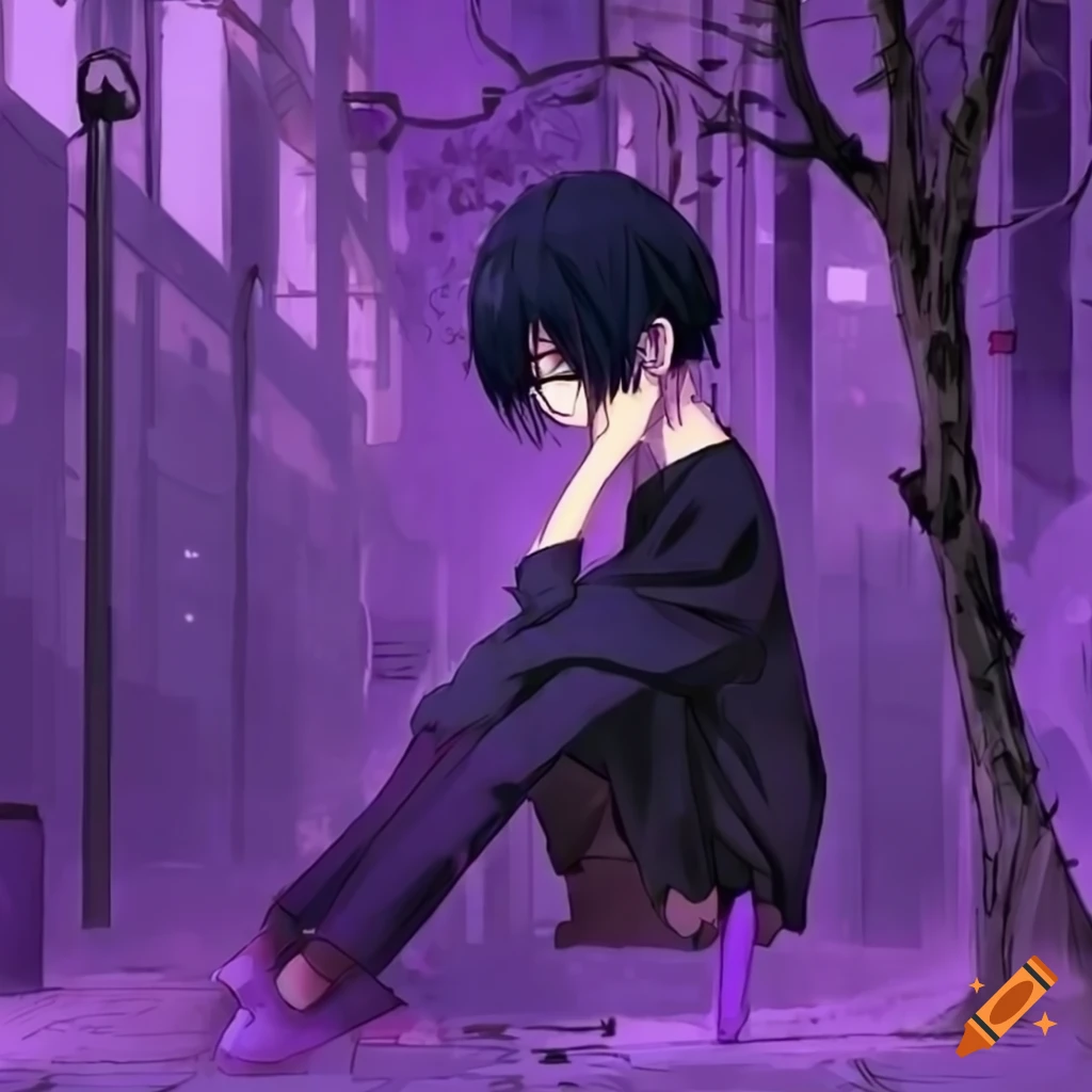 Sad anime Girl , just like my feelings by RavenGirlLQ on DeviantArt