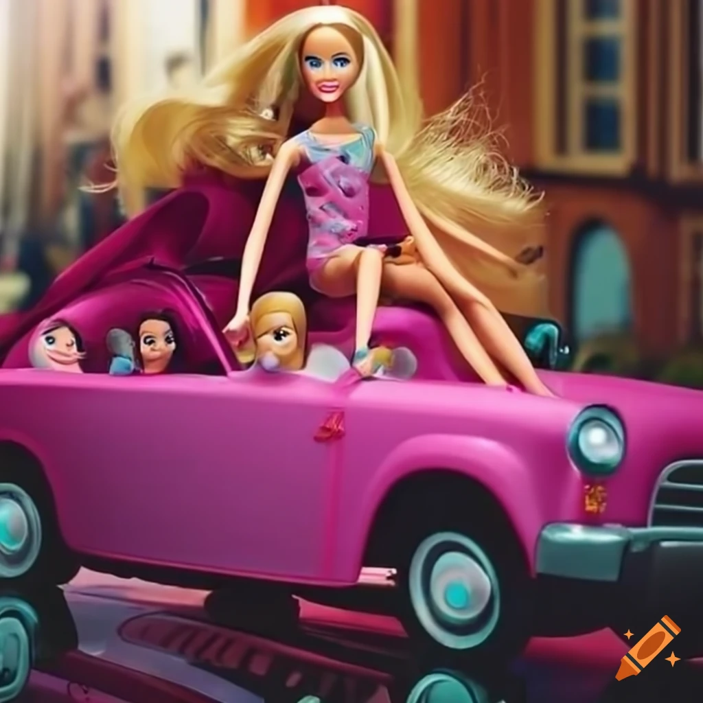 How to make a car for Barbie and other dolls 