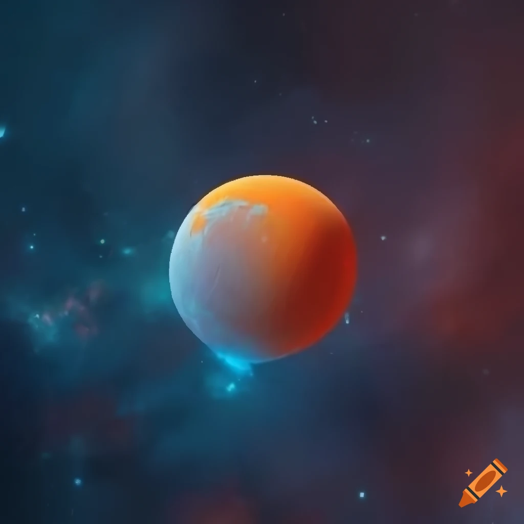 white-orange-symbol-in-outer-asiimov-space-on-craiyon