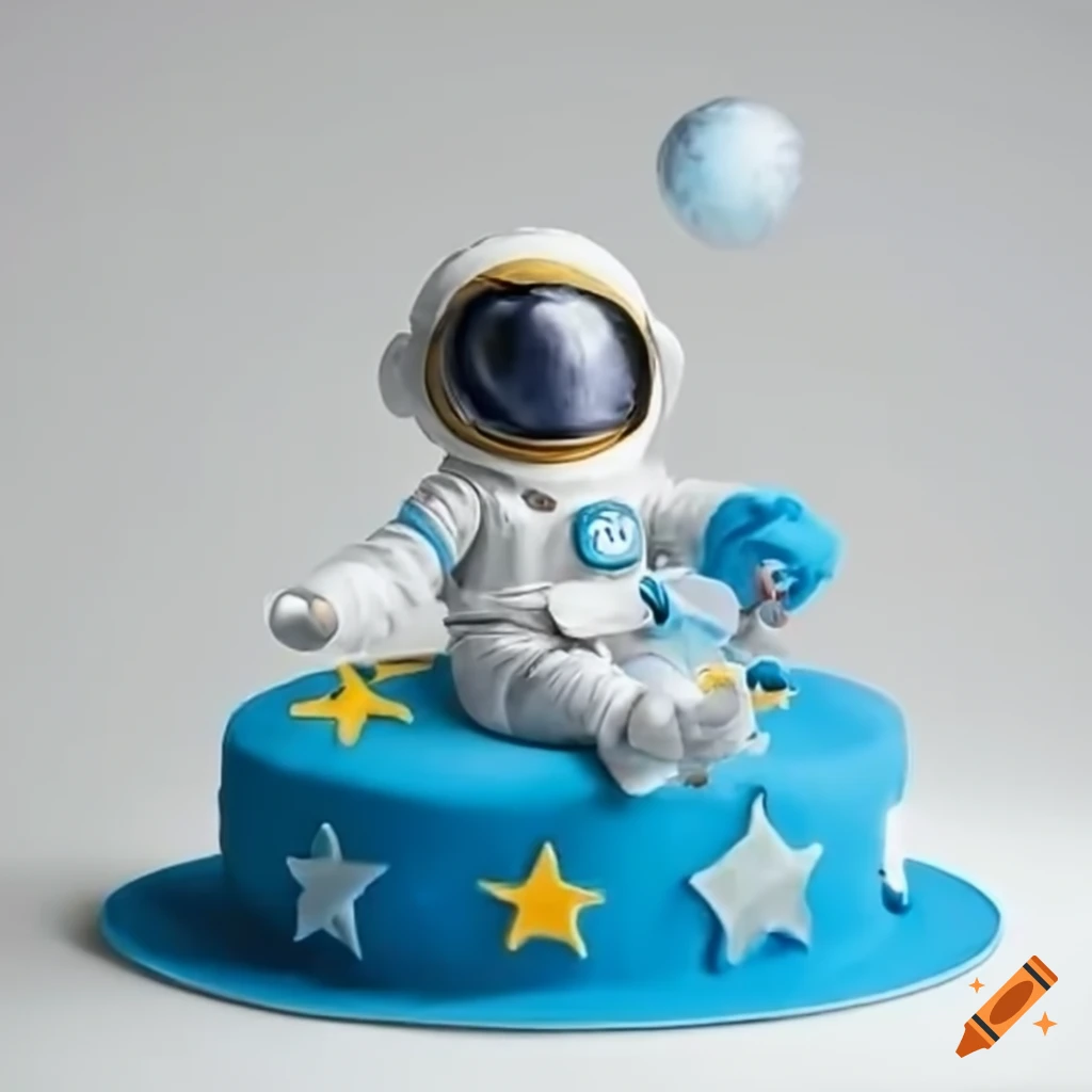 Space Theme Birthday Cake | Doorstep Cake