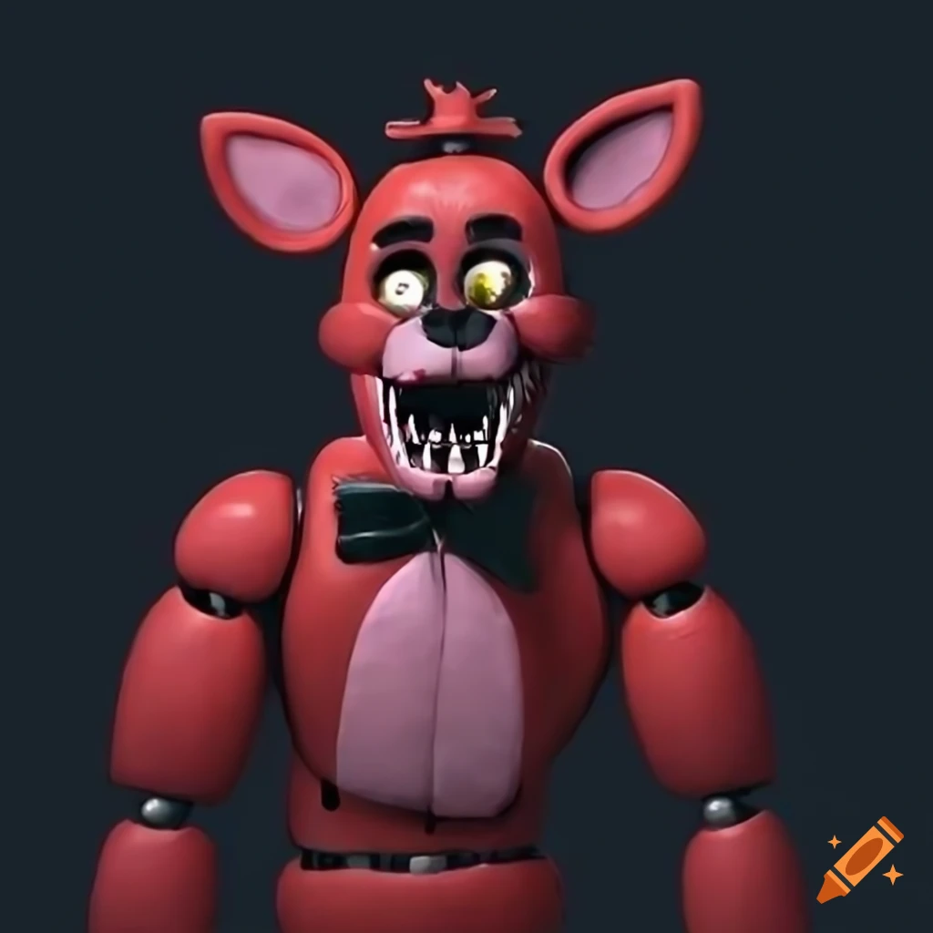 Realistic foxy fnaf