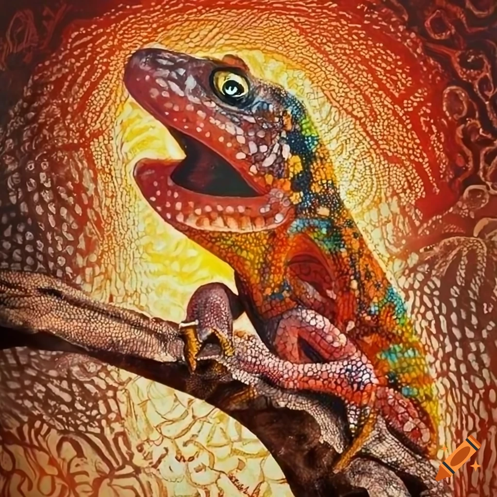 aboriginal lizard