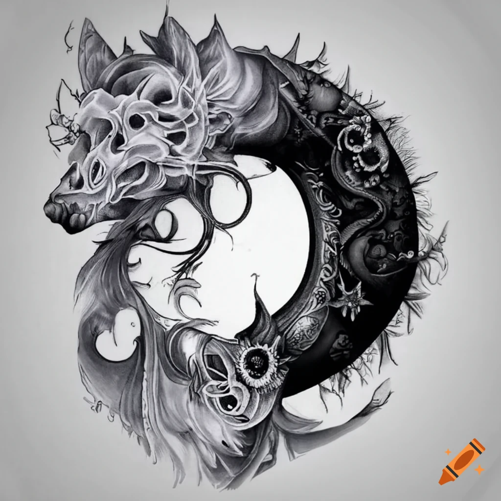 Chinese Dragon Tattoo | Chinese Temple
