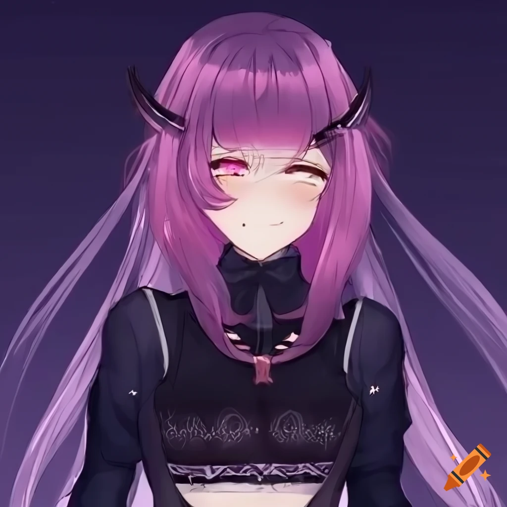 Cute Anime girl vtuber design