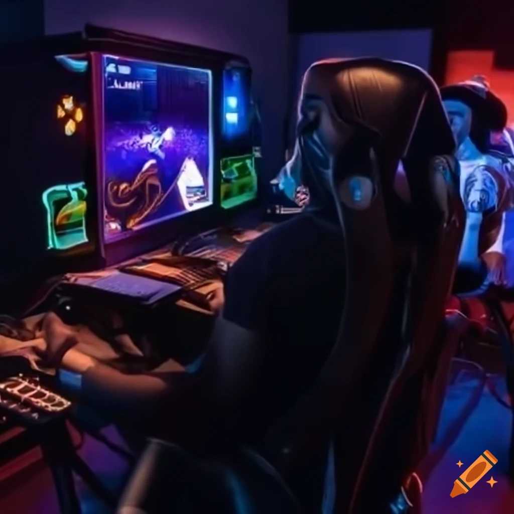 Mainstream gaming experience on Craiyon