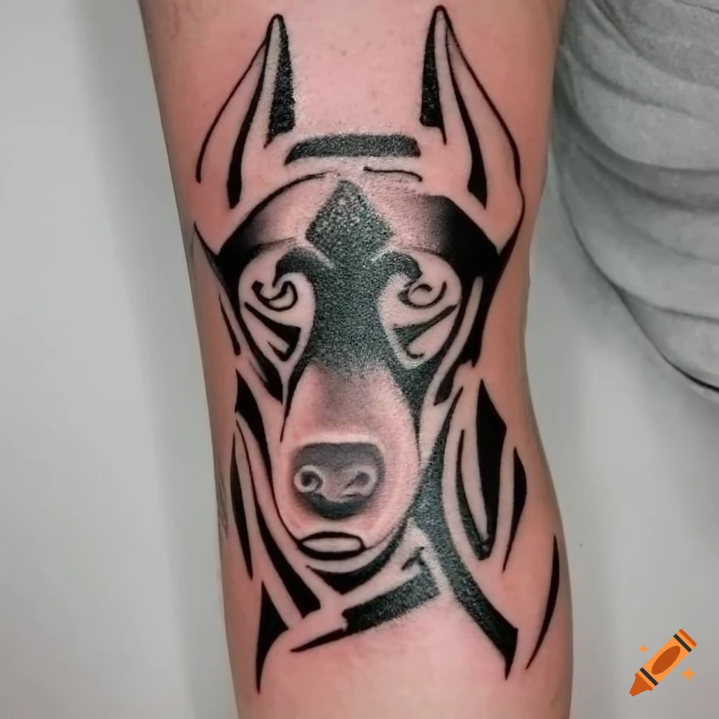 Tattoo uploaded by Tattoodo • Doberman by Marc Nava #MarcNava #color # doberman #dog #tattoooftheday • Tattoodo