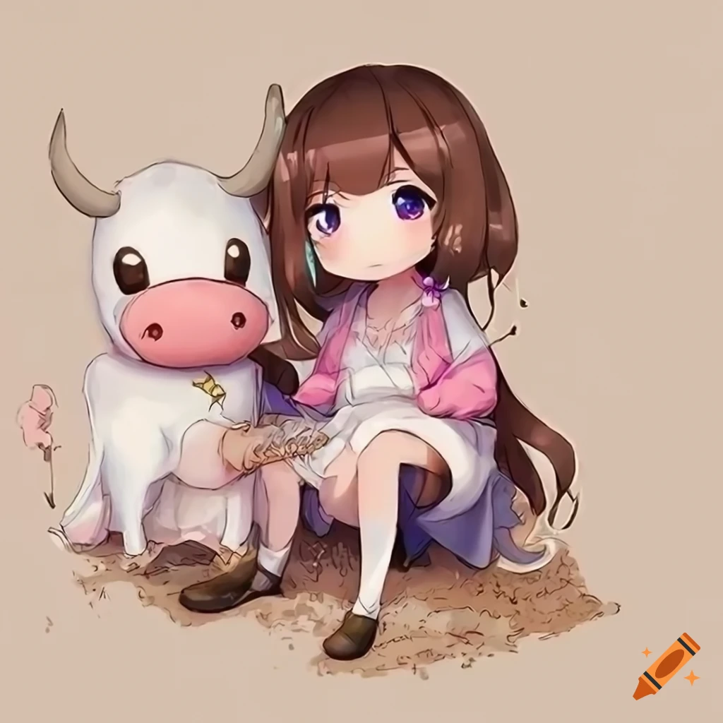 A girl who becomes a cow if she eats and sleeps right away (It's a Japanese  joke.) #アニメ #anime #animegirl #AnimeLover #animeworld… | Instagram