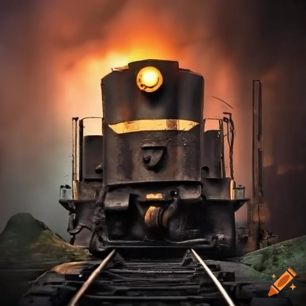 An ingot of locomotive
