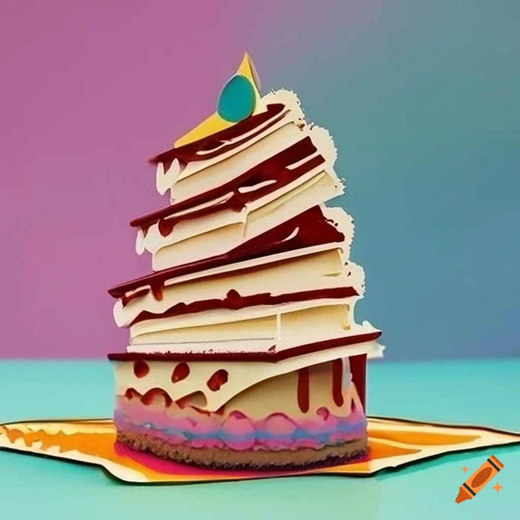 Festa Cake, 3D Cake Illustration, Birthday Cake, 3D Cake, Decorated Cake,  Cake, Themed Cake Stock Illustration - Illustration of play, colorful:  276147621