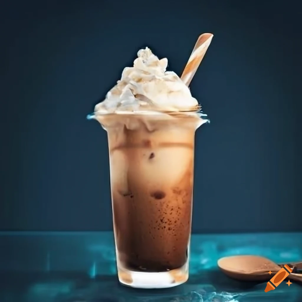 An ice cold nescafe frappe in greece