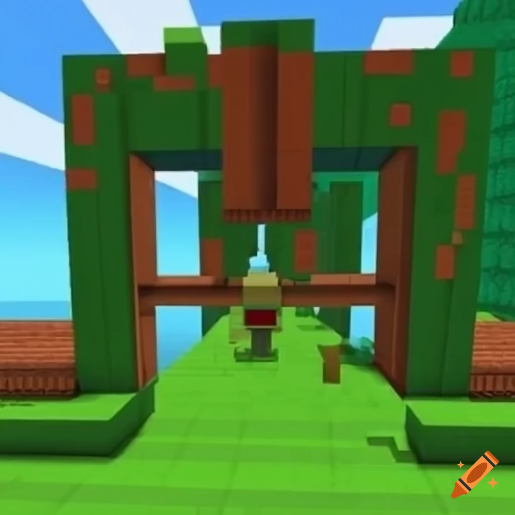 Captivating blocky world